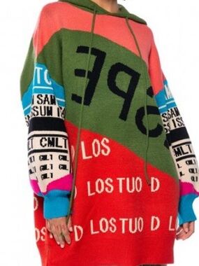 Akira hooded sweater tunic